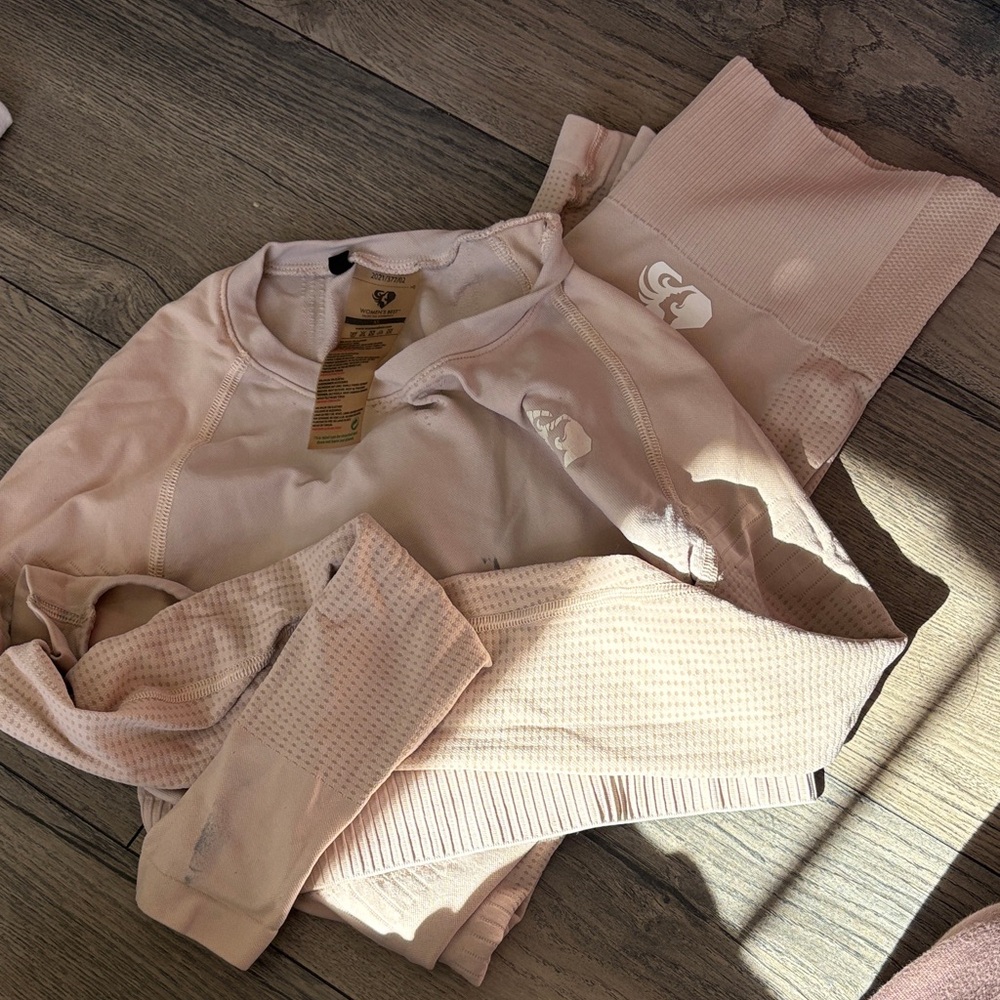 Women's Pink Activewear Set